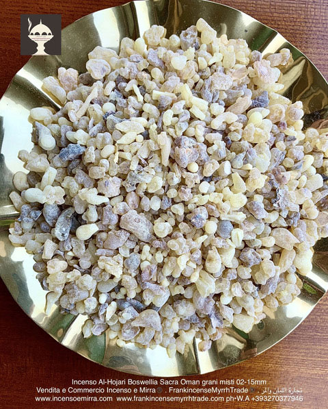 Boswellia Sacra Frankincense for Religious Services, Frankincense from Oman on Offer Mix Grains.